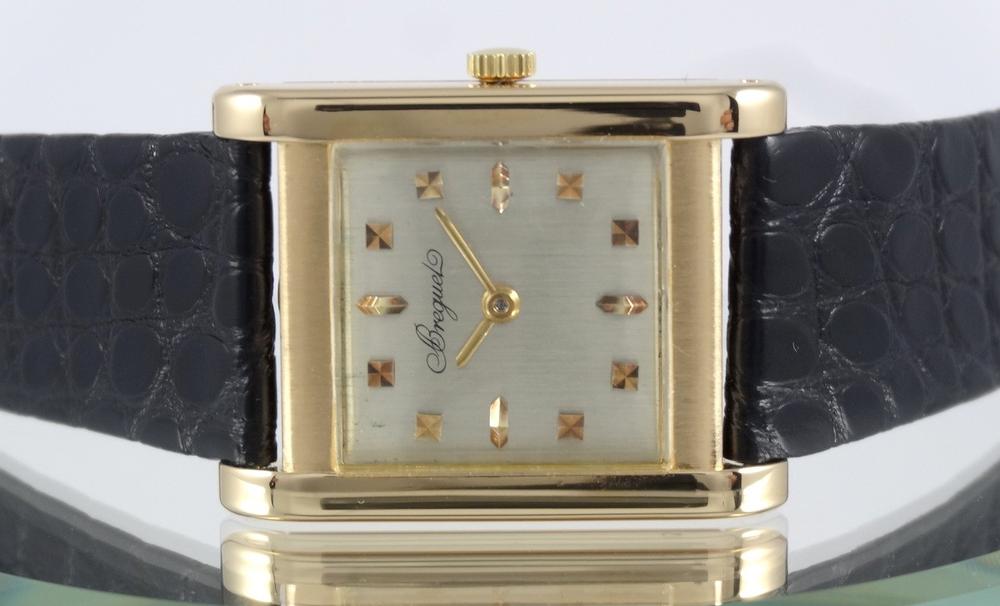 Breguet Tank cadran Argent Circa 1950