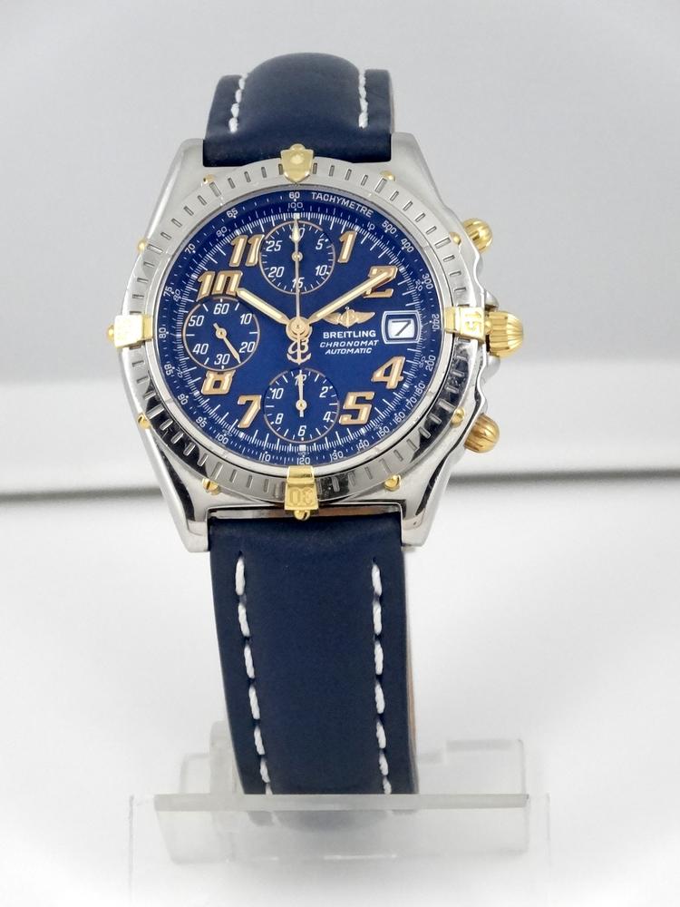 Breitling Chronomat Windrider or & acier 39mm