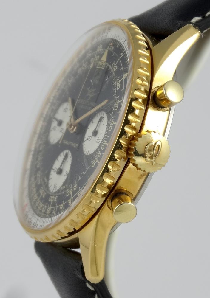 Breitling Navitimer Twin Jet Cadran gilt Or & Acier