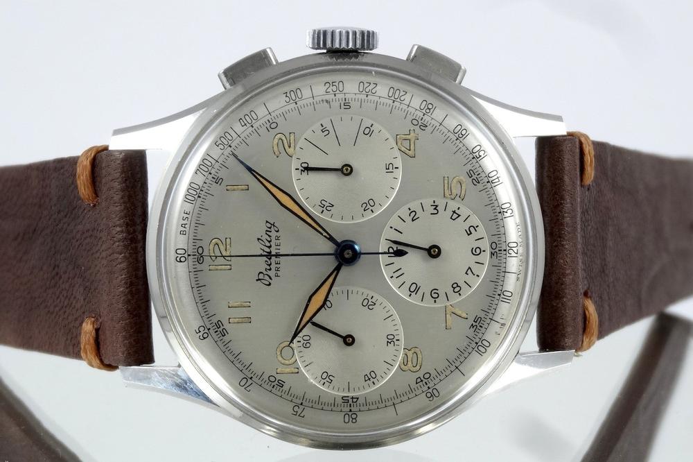Breitling Chrono Trois Compteurs Grande Ouverture 38mm Comme Neuve