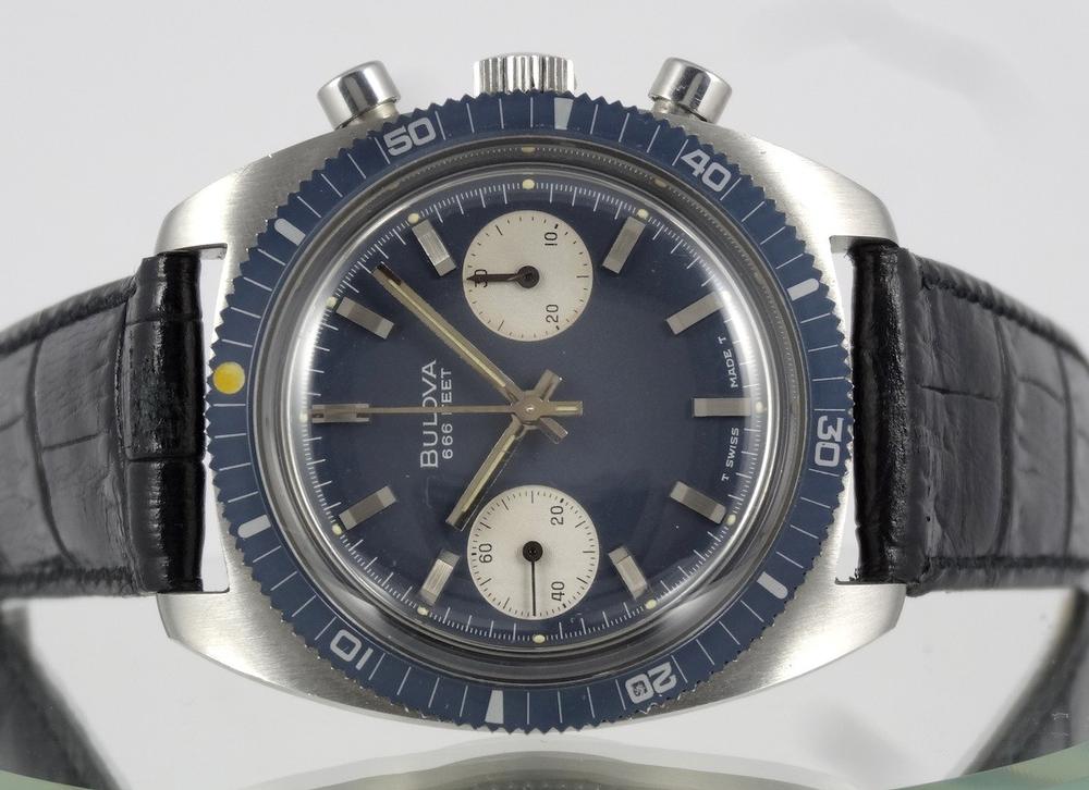 Bulova Chrono Compax Waterproof 666 Feet