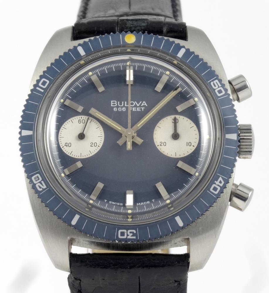 Bulova Chrono Compax Waterproof 666 Feet