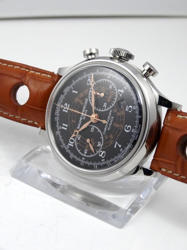 Baume & Mercier Chrono Capeland Fly-Back Boite & Papiers Comme neuve 2013