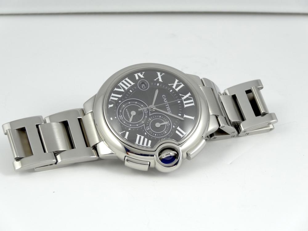Cartier Ballon Bleu Chrono Acier XL Dimension 44mm