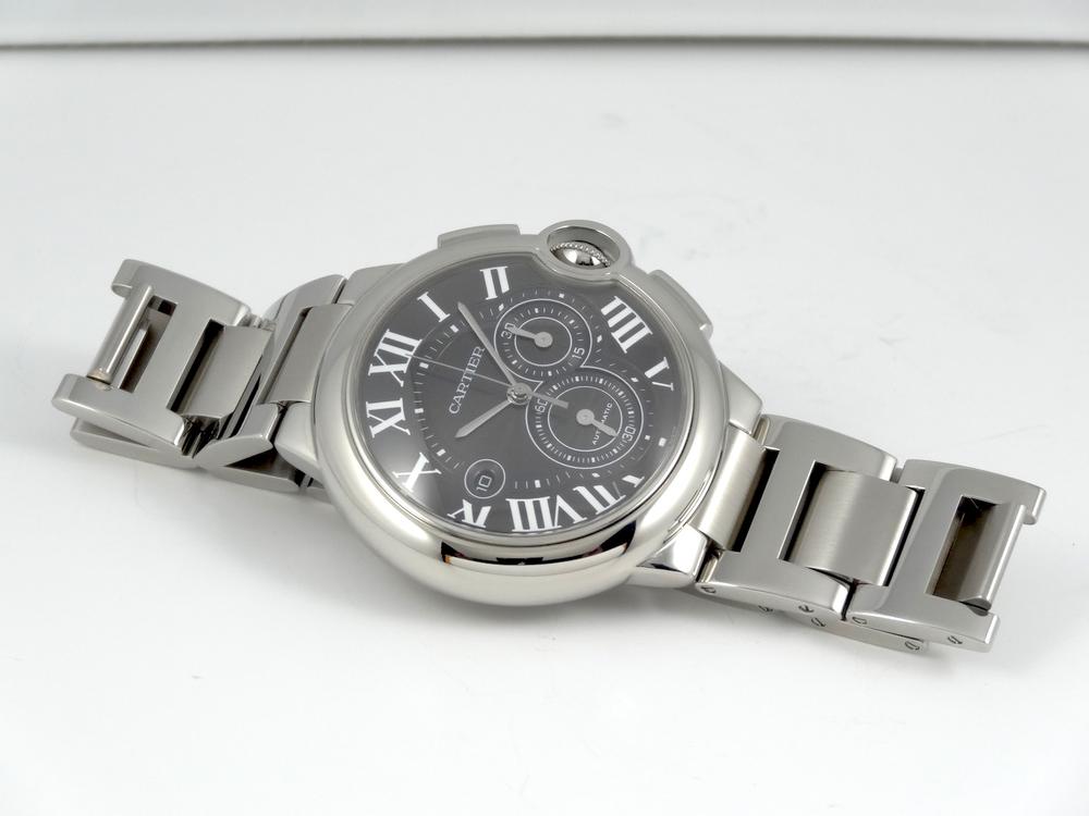 Cartier Ballon Bleu Chrono Acier XL Dimension 44mm