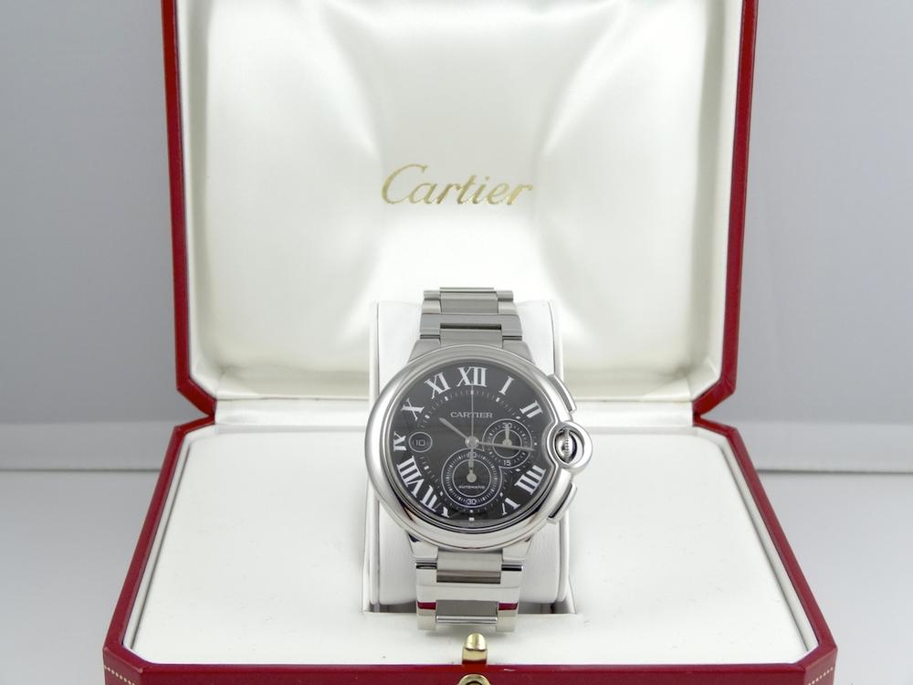 Cartier Ballon Bleu Chrono Acier XL Dimension 44mm