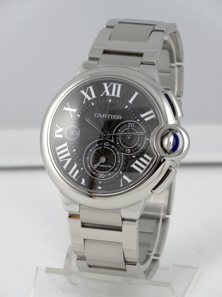 Cartier Ballon Bleu Chrono Acier XL Dimension 44mm