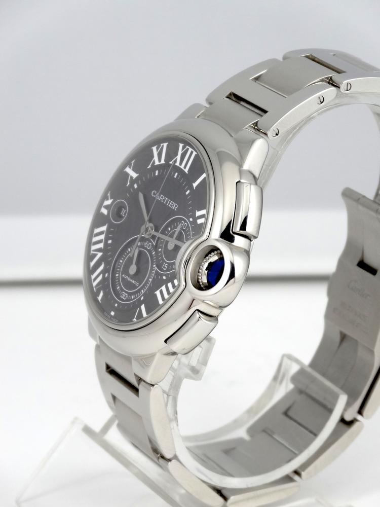 Cartier Ballon Bleu Chrono Acier XL Dimension 44mm