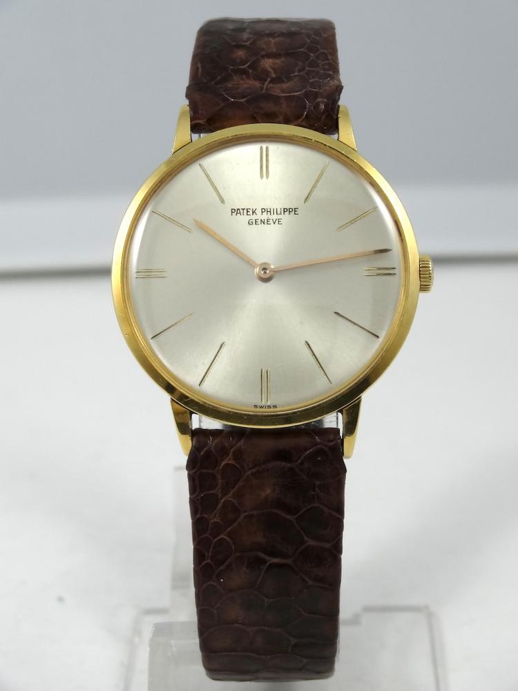 Patek Philippe Réf 3468 Calatrava Solo Tempo or jaune mécanique 34mm
