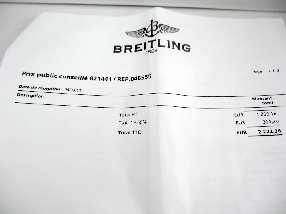 Breitling Emergency Titane Réf E 56121 Comme neuve Boite & Papiers