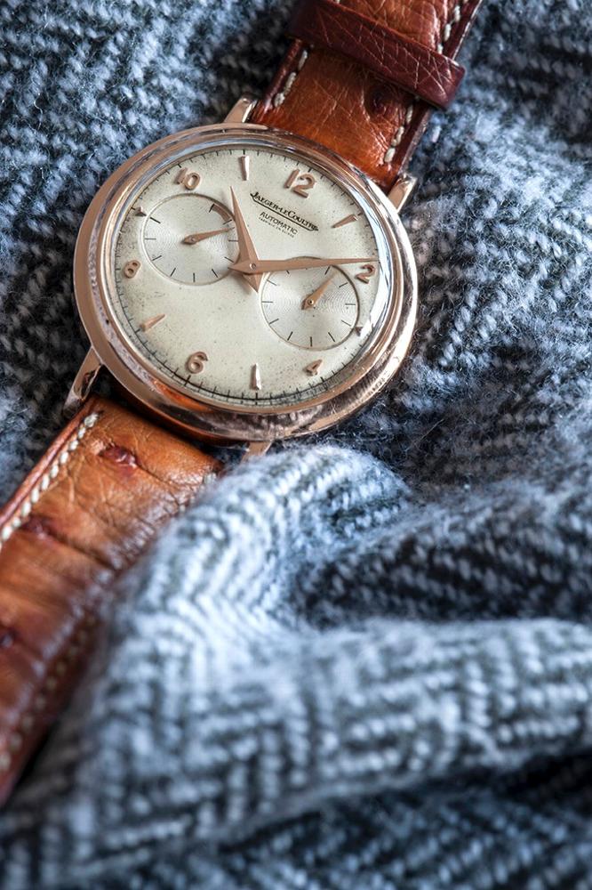 Jaeger-LeCoultre Futurematic en or rose Grande Taille Circa 1950