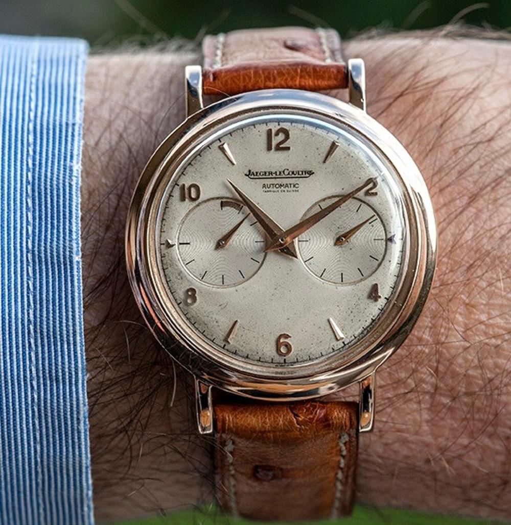 Jaeger-LeCoultre Futurematic en or rose Grande Taille Circa 1950