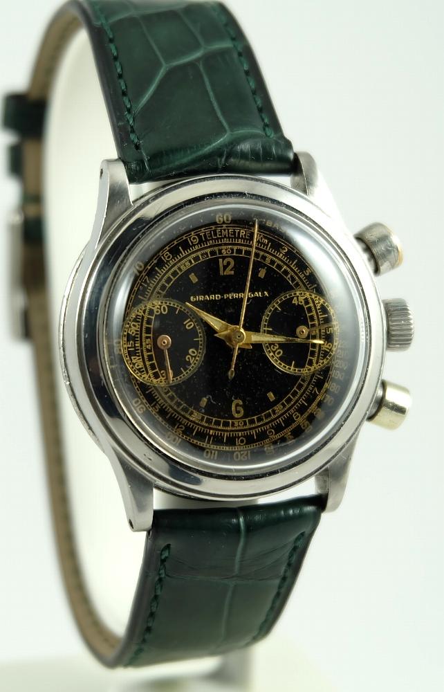Girard Perregaux Chrono Cadran noir ''Gilt''