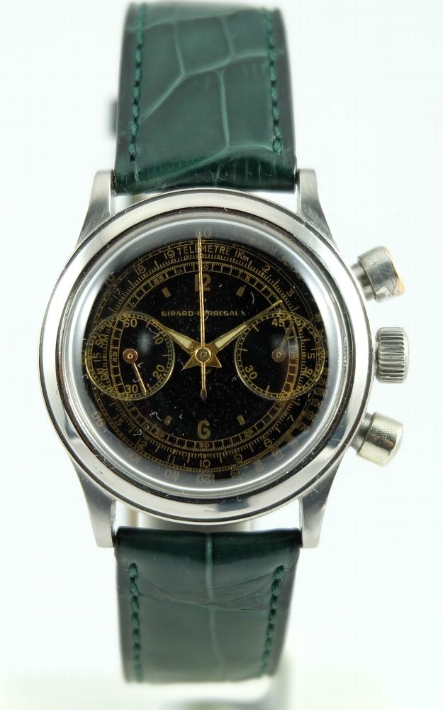 Girard Perregaux Chrono Cadran noir ''Gilt''