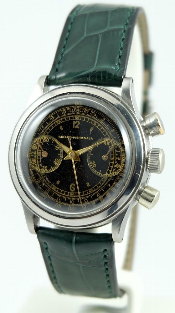 Girard Perregaux Chrono Cadran noir ''Gilt''