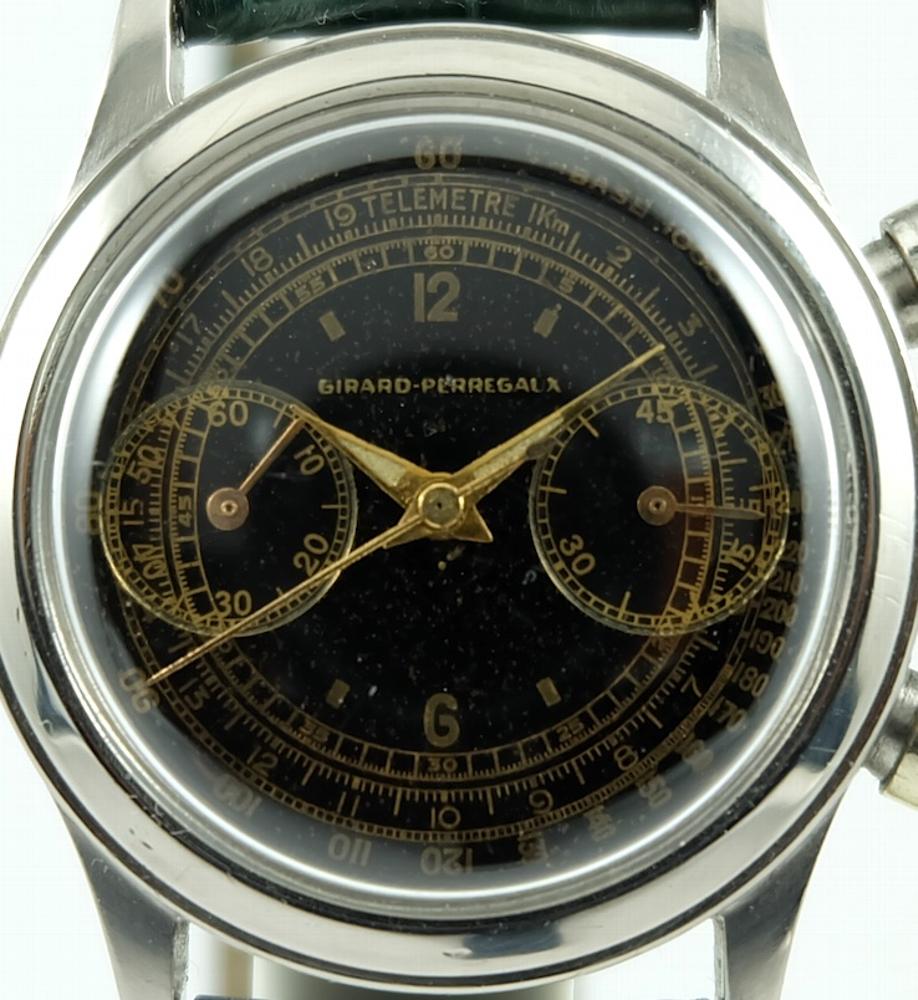 Girard Perregaux Chrono Cadran noir ''Gilt''