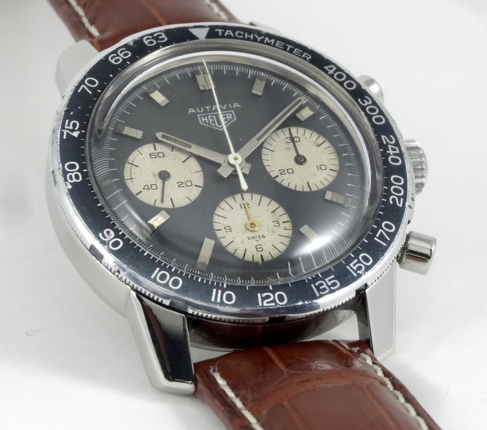 Heuer Autavia Big Size 3 compteurs Calibre 72C