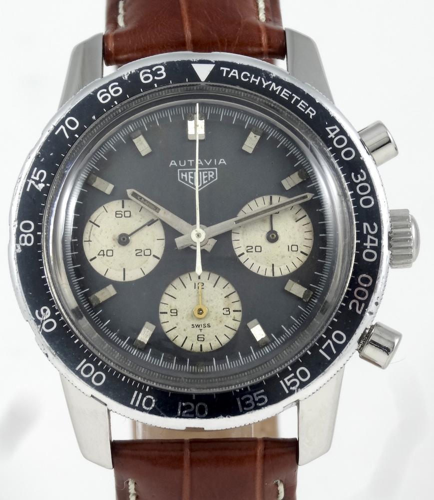 Heuer Autavia Big Size 3 compteurs Calibre 72C