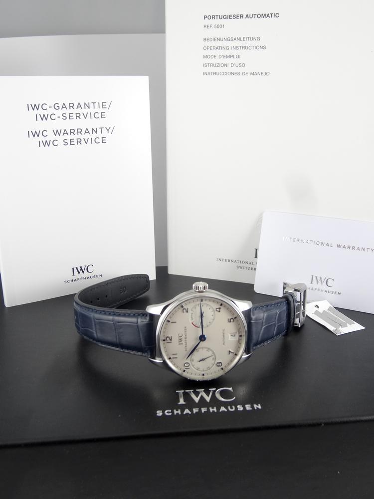 IWC Portugaise Power Reserve Never Used Full Set
