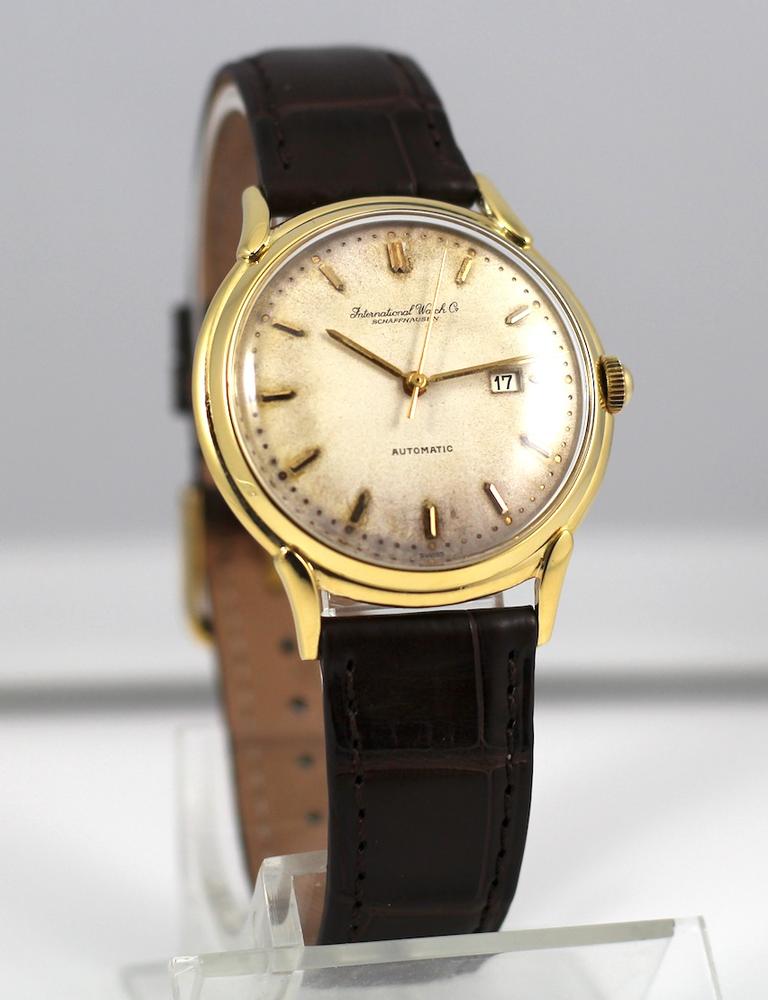 IWC Automatique style Calatrava or jaune année 50