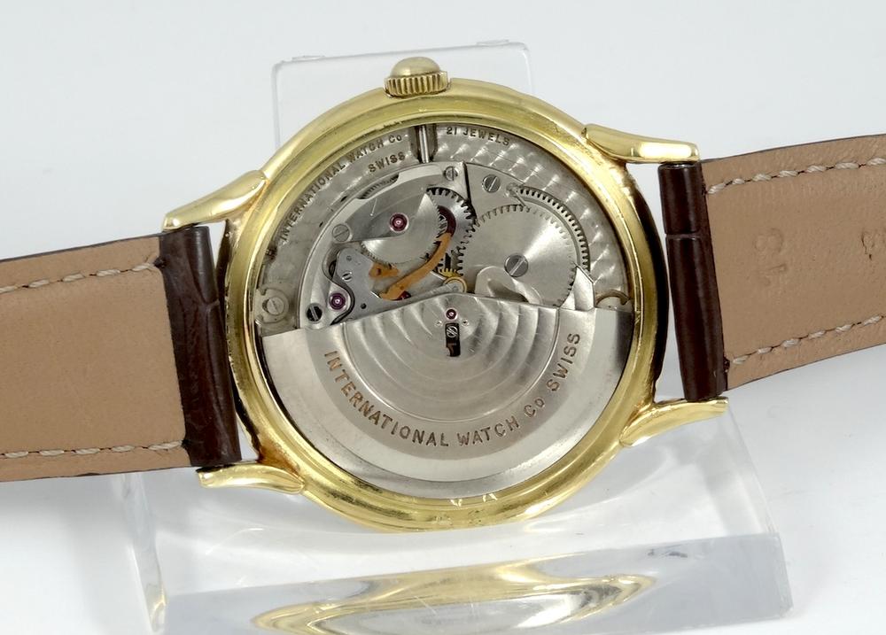 IWC Calatrava Dato Or jaune Automatique cadran unique