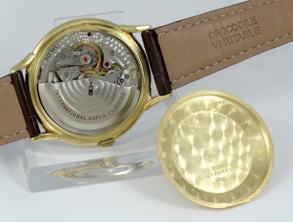 IWC Calatrava Dato Or jaune Automatique cadran unique