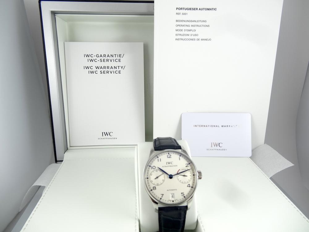 IWC Portugaise Power Reserve Never Used Full Set