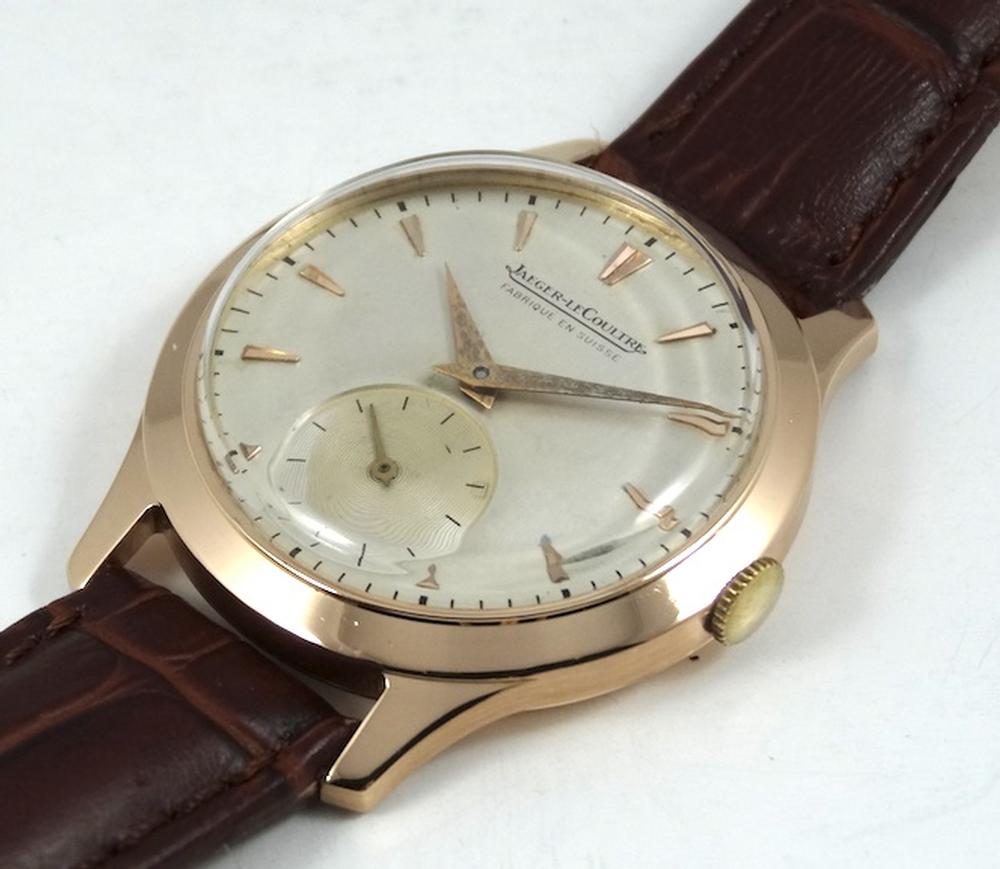 Jaeger Lecoultre or rose Année 40