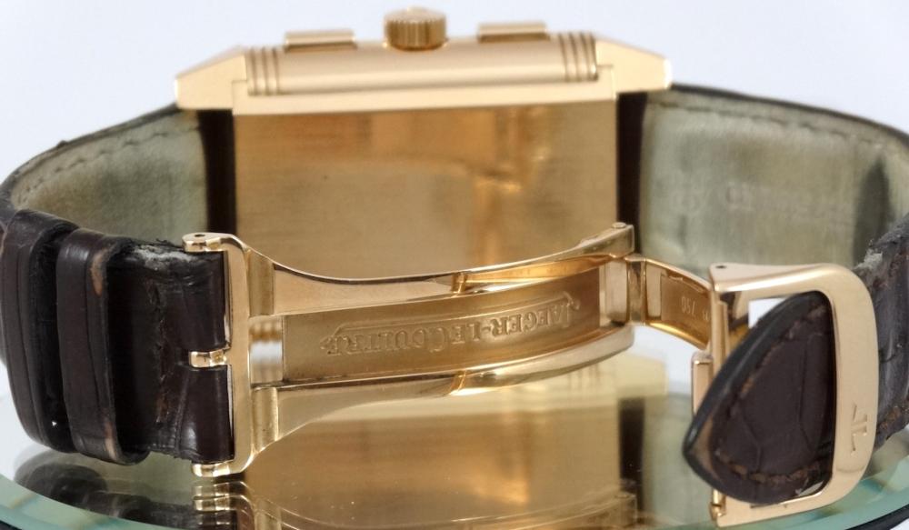 Jaeger Lecoultre or rose Grande Reverso GMT