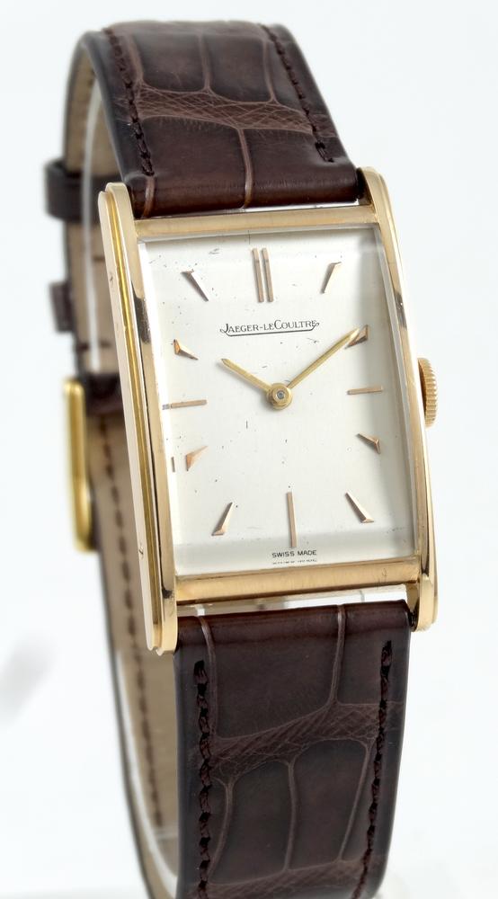Jaeger-LeCoultre Rectangle or rose Style Art Deco Circa 1950