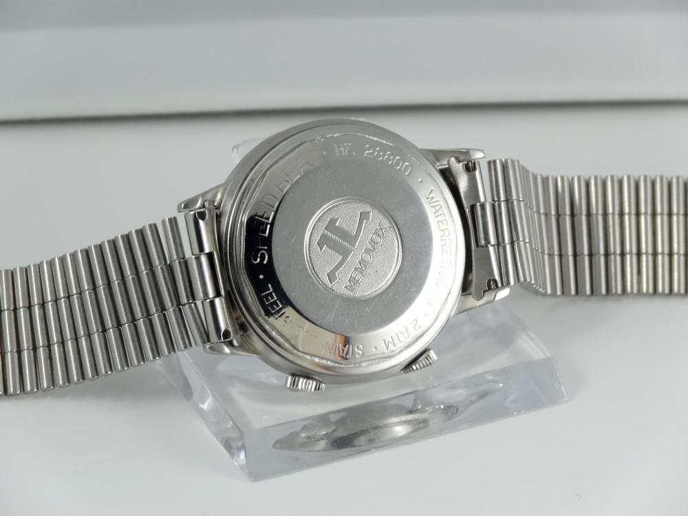 Jaeger Lecoultre Memovox Speed-Beat Jumbo tout acier Réf E875