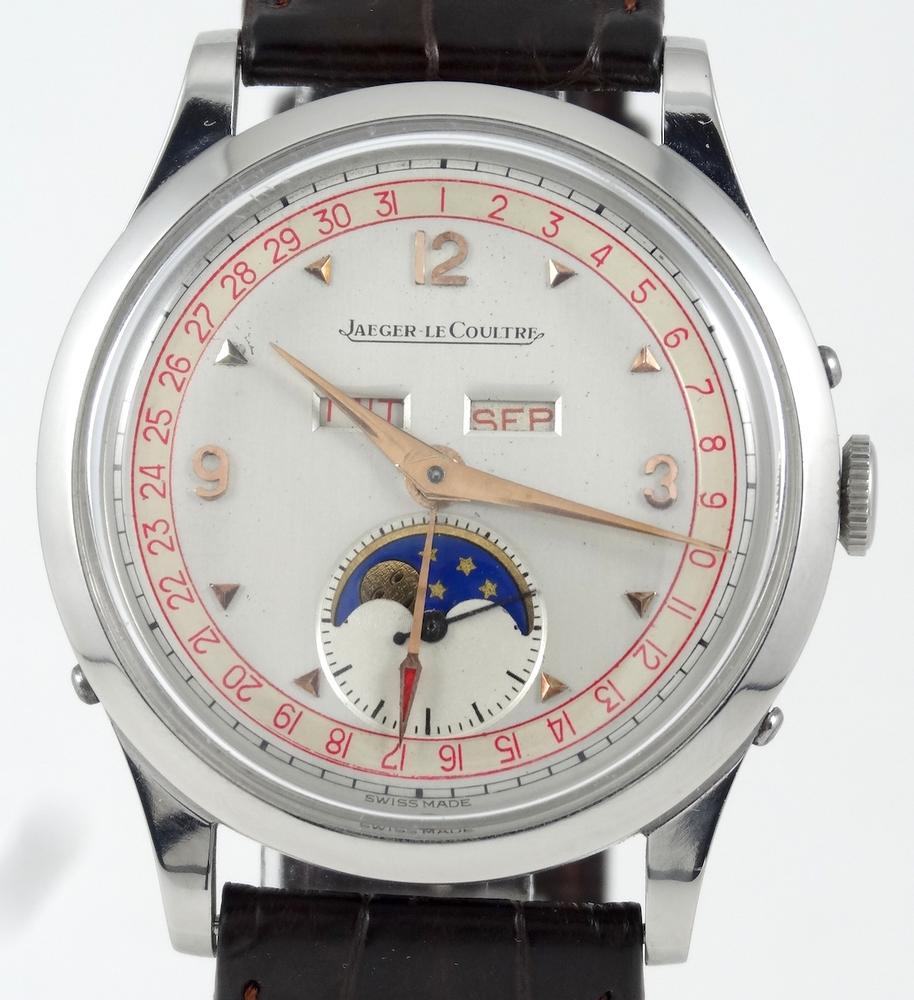 Jaeger-LeCoultre Triple Quantieme Moon Phase Acier Grande taille