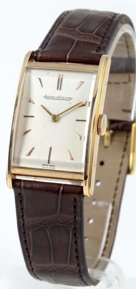 Jaeger-LeCoultre Rectangle or rose Style Art Deco Circa 1950