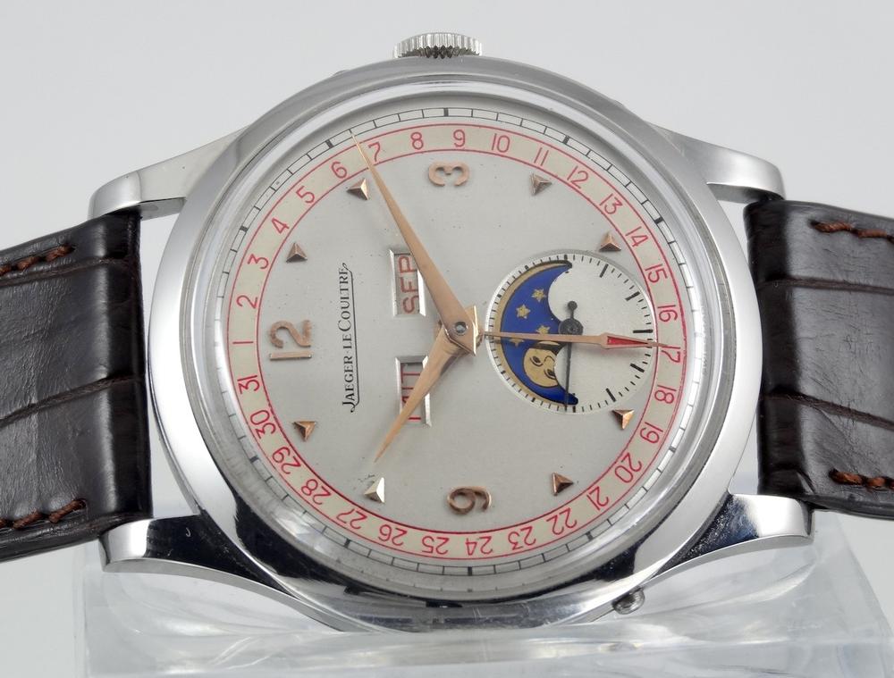 Jaeger-LeCoultre Triple Quantieme Moon Phase Acier Grande taille
