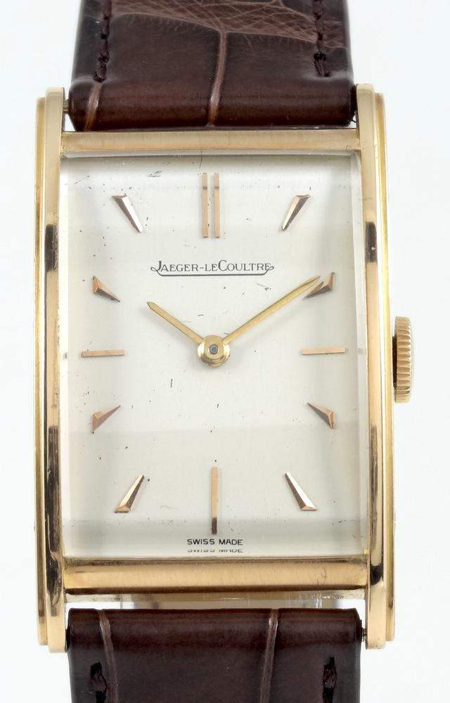 Jaeger-LeCoultre Rectangle or rose Style Art Deco Circa 1950