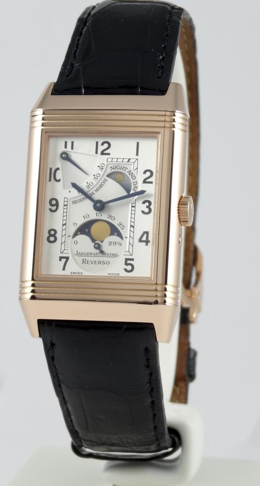 Jaeger-LeCoultre Reverso GT Sun & Moon Or Rose Full Set 2009