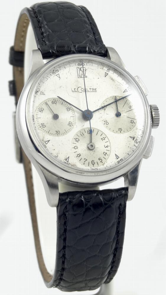 Jaeger-LeCoultre Chrono 3 compteurs 35mm Circa 1940