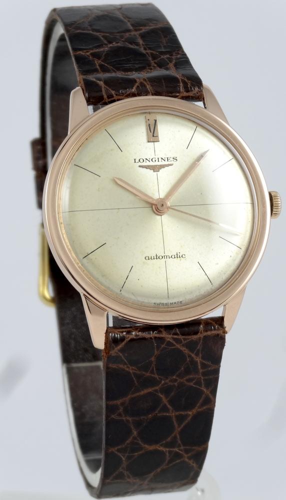Longines Futomatic Calatrava or rose Automatique 35mm
