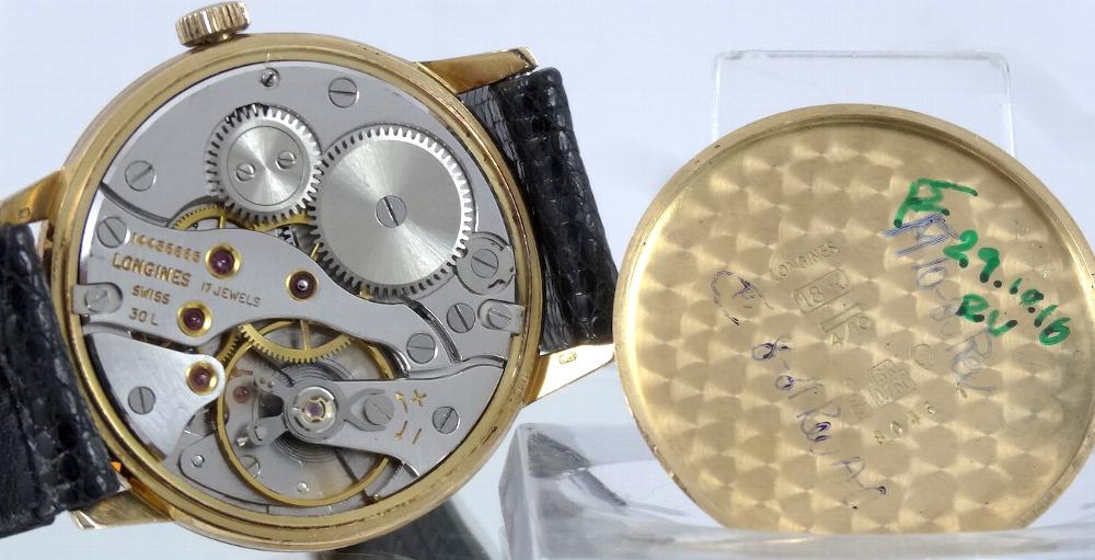 Longines Style Calatrava 34mm or rose