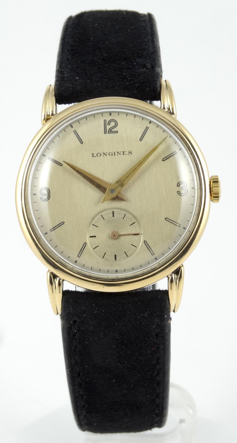 Longines Style Calatrava anses Florales Or jaune