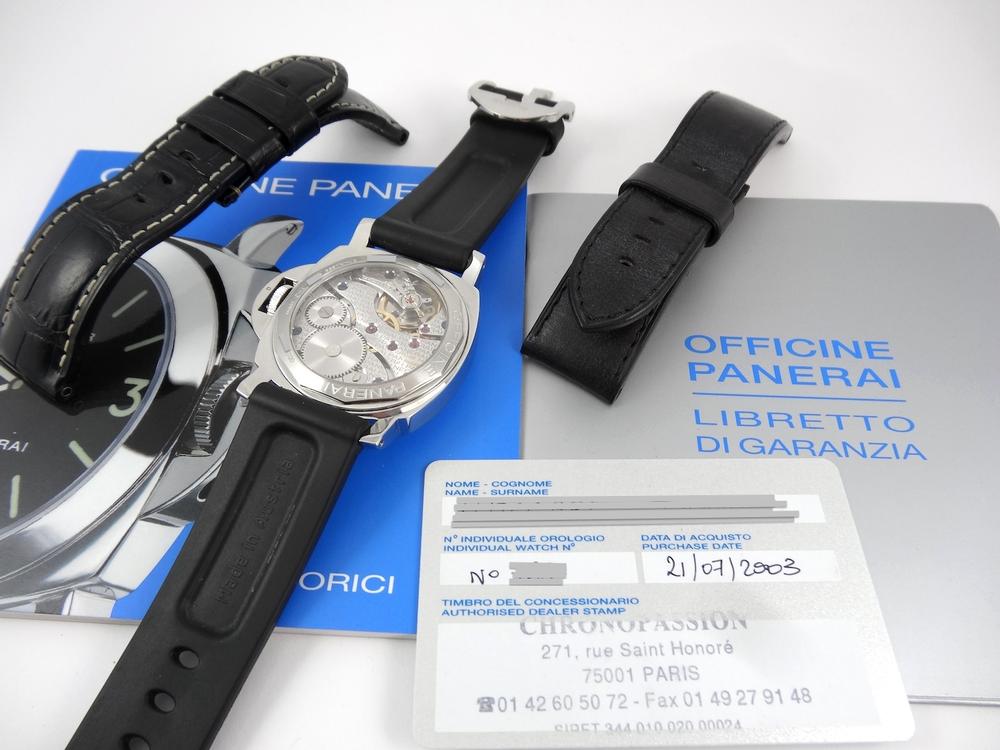 Panerai Luminor Marina Base Full Set Circa 2003 Comme neuve