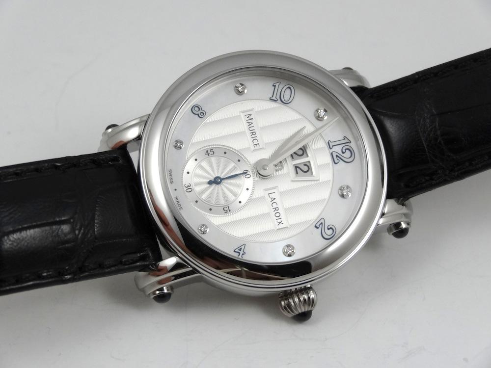 Maurice Lacroix Grand Guichet Nacre et Diamants Acier