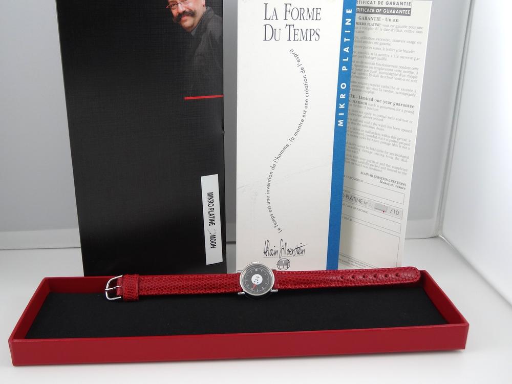 Alain Silberstein Mikro Moon Platine Série limitée Full Set