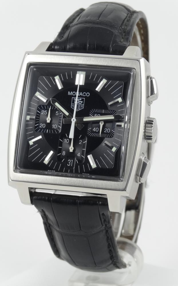 TAG Heuer Chrono Monaco Black Face Full set