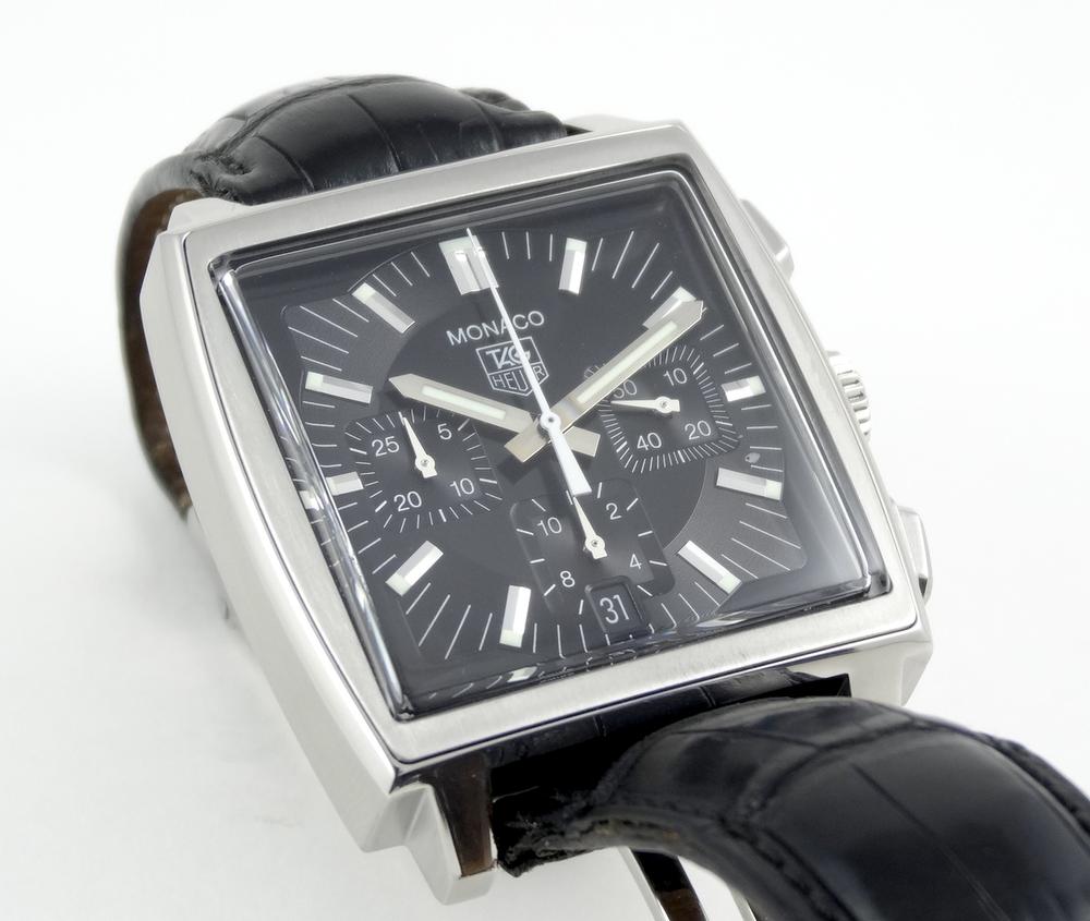 TAG Heuer Chrono Monaco Black Face Full set