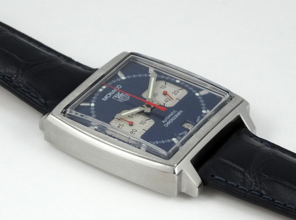 TAG Heuer Monaco Steve Mc Queen Bleue Boite & Papiers