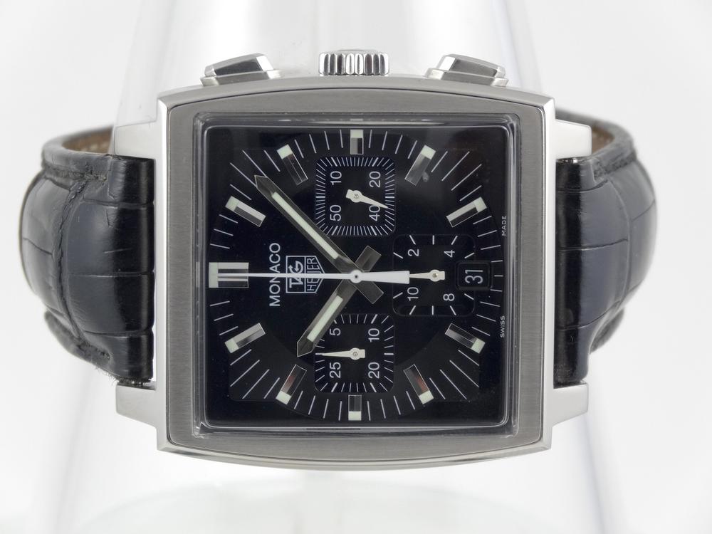 TAG Heuer Chrono Monaco Black Face Full set
