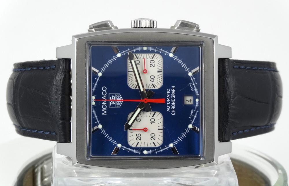 TAG Heuer Monaco Mc Queen Bleue Full Set année 2009