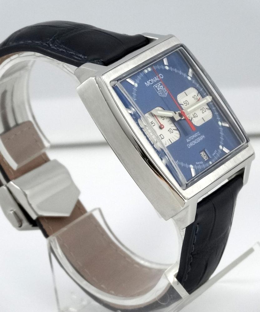 TAG Heuer Monaco Steve Mc Queen Bleue Boite & Papiers