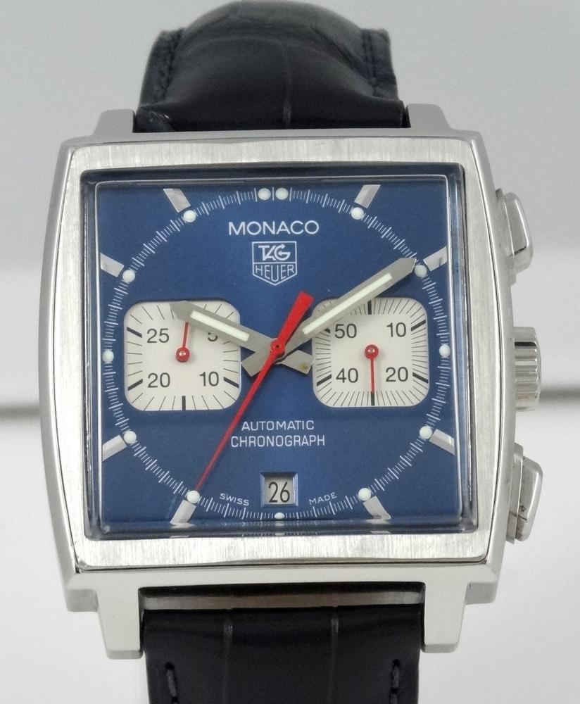 TAG Heuer Monaco Steve Mc Queen Bleue Boite & Papiers